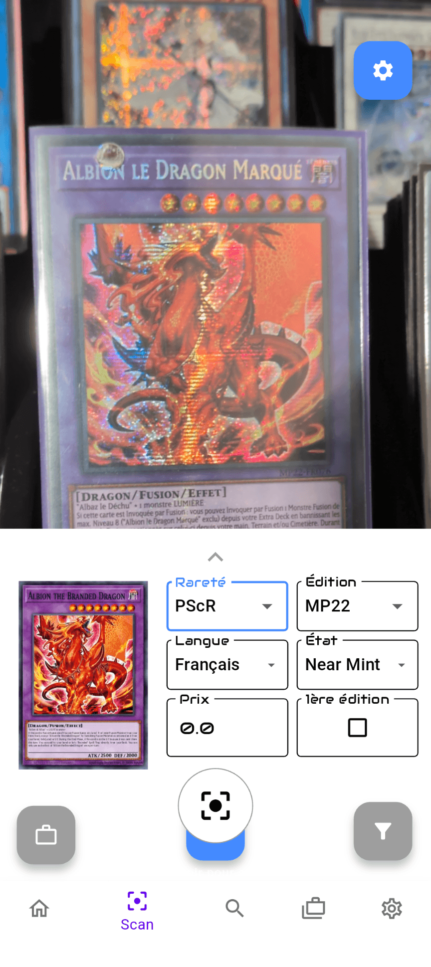 Scan rapide et intelligent